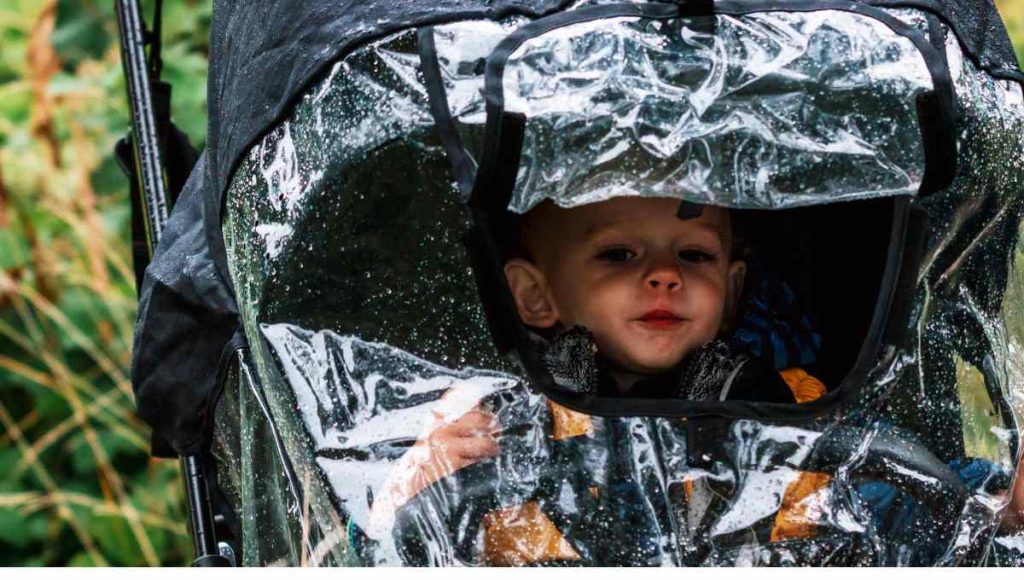 ARE STROLLER RAIN COVERS SAFE kids home